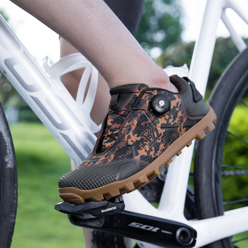 DC-007 Pro Mountain Bike Cycling Shoes — Lock & Non-Lock Cleat Compatible