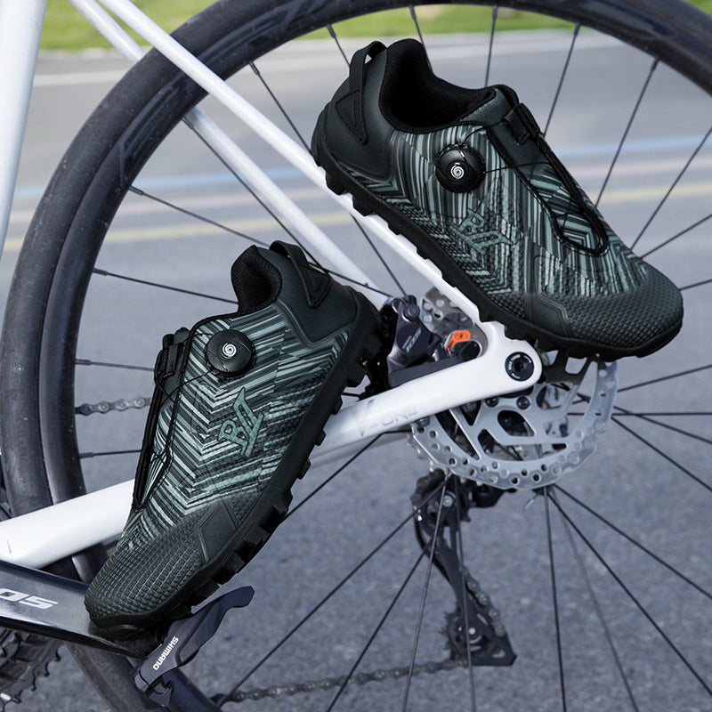 DC-007 Pro Mountain Bike Cycling Shoes — Lock & Non-Lock Cleat Compatible